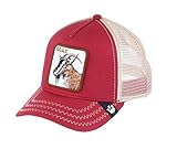 Goorin Bros The Goat Ziege Red A-Frame Adjustable Trucker Cap - One-Size