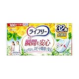 ライフリー その瞬間も安心 300cc 32枚入り 4袋 ライフリー その瞬間も安心 300cc- ライフリー - ユニ・チャーム