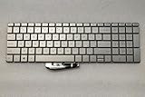 Nuevo teclado de alta calidad WJYOZSA Nuevo Teclado árabe for HP 15-AB 15-AU 15-AQ 15-AN 15-AW 15-BK 15-BC M7-N 17-G NoBacklight Silver Notebook Fácil de Reparar