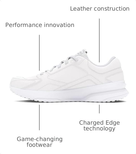 Image of Under Armour Men's Charged Edge Leather Training Shoe