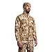 SITKA Alpha Fleece Hooded Waterproof Hunting Mens Camo Jacket, Optifade Waterfowl Marsh, Large