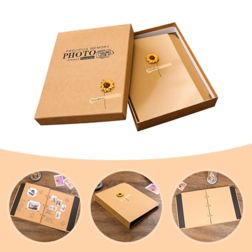 Album photo portable kraft vintage : gardez vos plus beaux souvenirs