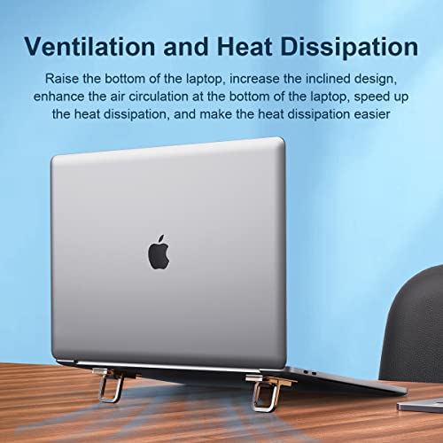 Hagibis Adjustable Aluminum Laptop Stand with Heat Dissipation — view 5