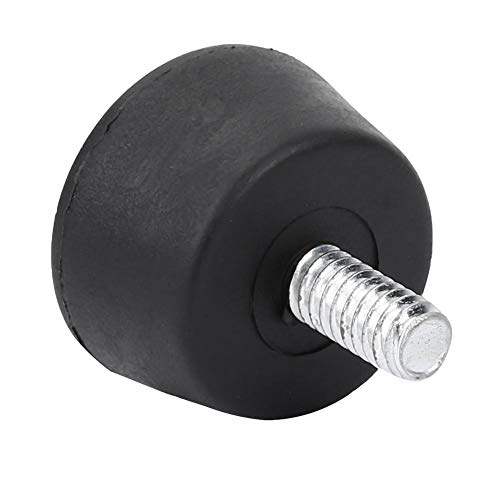 Almofada de pé de borracha, metal + borracha 1 PCS Almofada de pé de tripé, 2 tamanhos Móveis diário