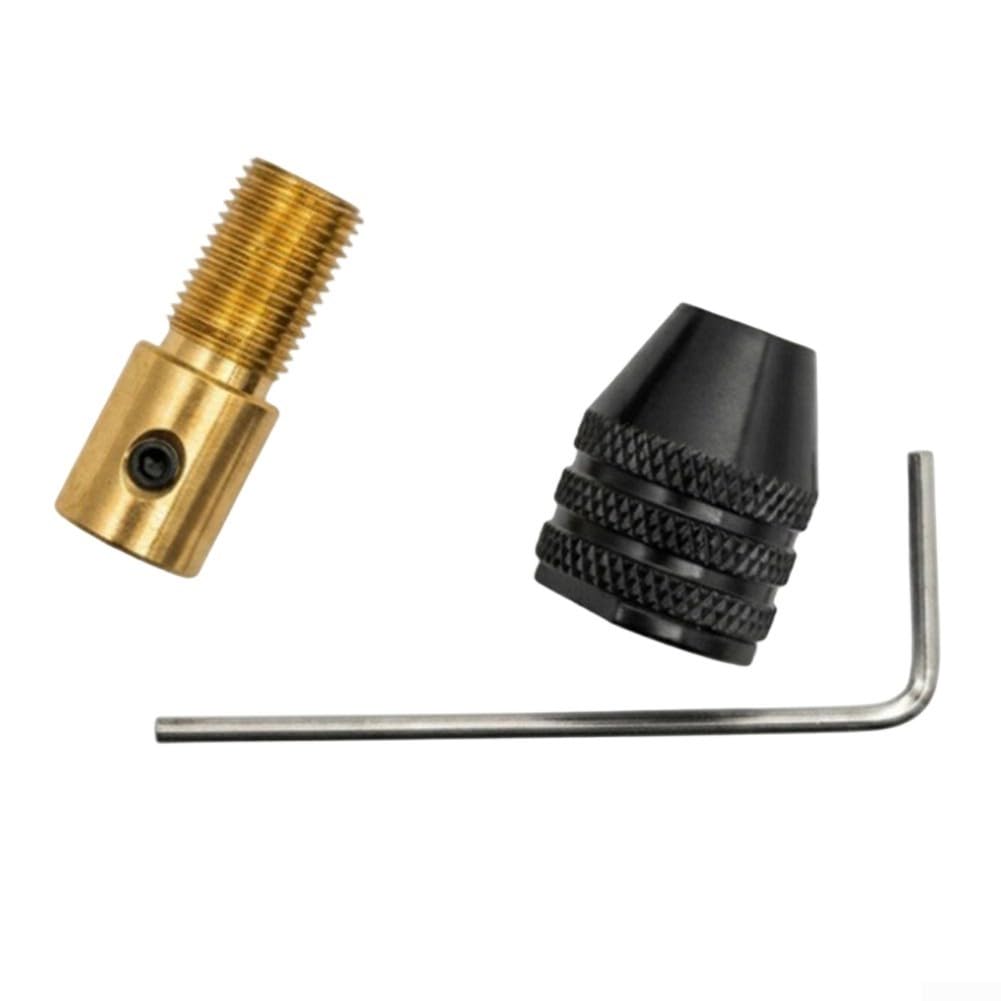 Portabrocas 0.3-3.2mm Adaptador Taladro 3.17mm Metal Portabrocas