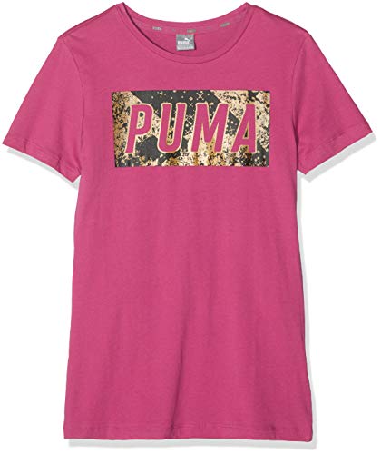 Preisvergleich Produktbild PUMA Mädchen Style Graphic 1 T-Shirt, Magenta Haze, 140