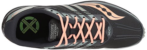 Saucony Tênis de corrida feminino Kilkenny XC 7 Flat Cross Country, Jato e Blush, 6