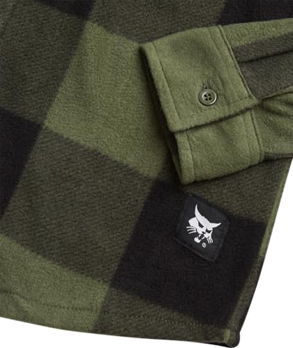 Bobcat Boys' Long Sleeve Button Down Shirt - Soft Micro Polar Woven Plaid Flannel Shirt for Boys (Sizes: 8-18)4