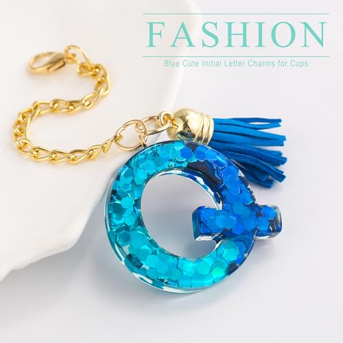 Image of Letter Charm Accessories for Stanley Cup 1 PCS Cute Initial Keychain Handle Charm for Stanley Tumbler for Women
