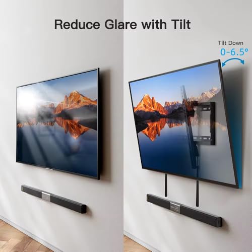 Support TV universel inclinable SCRUBY pour écran 37-75 pouces VESA 600x400