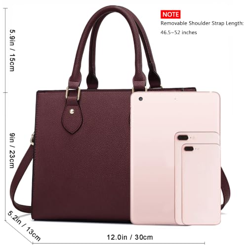 Image of CHICAROUSAL Crossbody Purses and Handbags for Women PU Leather Tote Top Handle Satchel Shoulder Bags