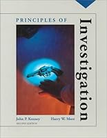 Principles of Investigation : 0314028749 Book Cover