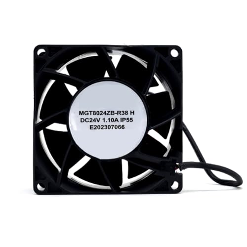 Ventilador MGT8024ZB-R38H 8038 DC24V 1.10A nuevo componente de refrigeración industrial