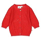  Feetje Mädchen Langarm Cardigan 00410 in rot, Kleidergröße:68, Farbe:rot