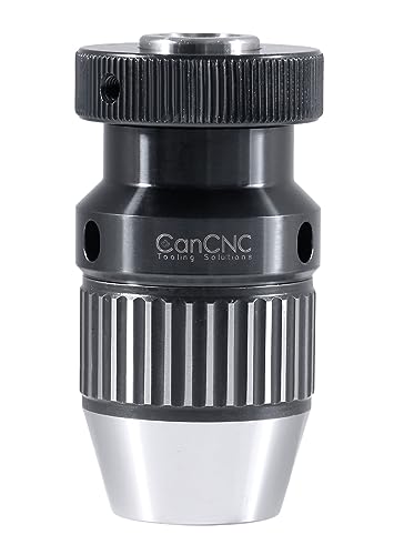 Accusize Industrial Tools 1/32-1/2'', 33Jt Precision Keyless Drill Chucks, Accuracy 0.0048'', 0222-0878