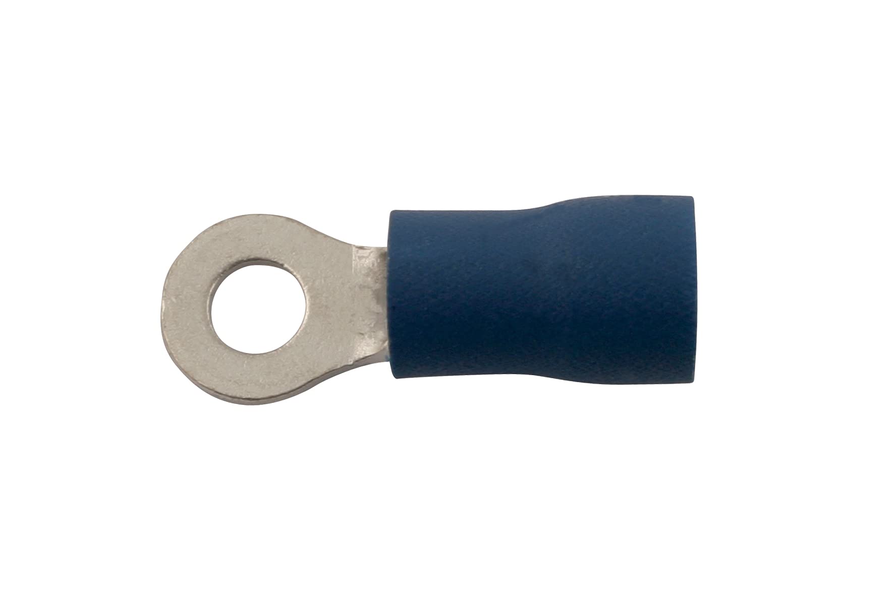 Connect - 30183 Ring Terminal 4.3mm Blue Pack 100
