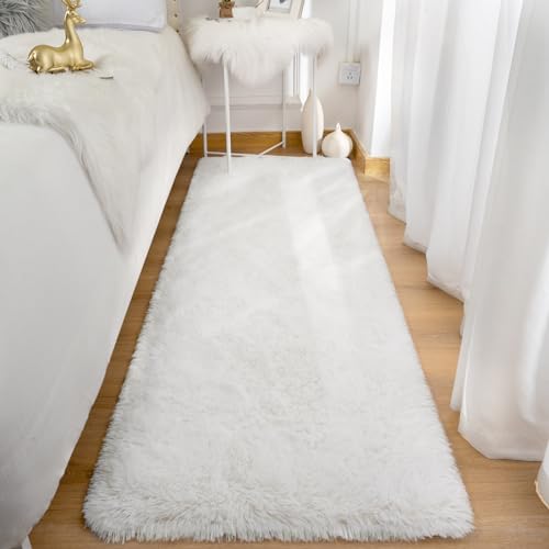 Terrug Tapete Corrido Blanco 2x6 Ft Suave y Antideslizante miniatura 2