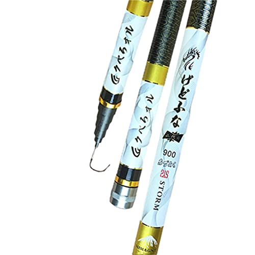 NOSTA 渓流竿 超硬調 延べ竿 穂先回転トップ 釣り竿 伸縮式 炭素繊維釣竿 軽量 持ち運び便利 渓流 湖 川 堤防 初心者用 釣り愛好家 8m/9m/10m/11m/12m/13m/14m/15m