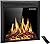 R.W.FLAME 36" Electric Fireplace Insert,Freestanding & Recessed Electric Stove Heater,Touch Screen,Remote Control,750W-1500W with Timer & Colorful Flame Option