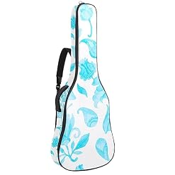 Sac de transport pour guitare acoustique 104 à 106 cm Motif aquarelle papillon Housse de guitare étanche avec bandoulière réglable, Multicolore 4., 42.9×16.9×4.7 in, Sacs pour guitare acoustique - Les Beatles, Paul McCartney, John Lennon, RIngo Starr, George Harrison