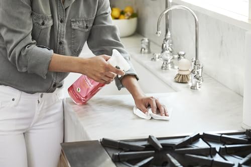 Image of Method All-Purpose Cleaner Spray, Clementine, Perfect for Most Counters, Tiles, Stone, and More, 28 Oz Spray Bottles, (Pack of 8)