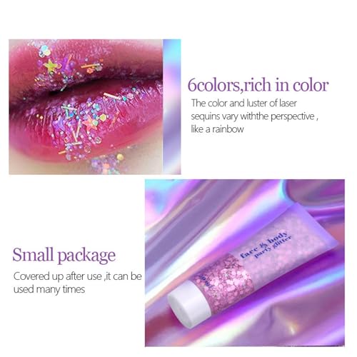 2-Color-Face-Body-Glitter-Gel-Makeup-Face-Hair-Glitter-Mermaid-Sequins-Holographic-Chunky-Glitter-for-Hair-Body-Eye-Nails-Eyeshadow-Lasting-Sparkling-Women-Cosmetic-04-05