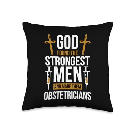Obstetrician Christian Men for Obstetrics and Gynecology Throw Pillow - //medicalbooks.filipinodoctors.org