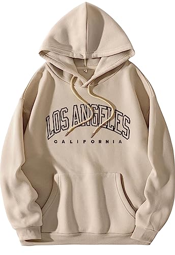Image of BE SAVAGE Oversize Baggy Hoodie (Los Angeles) Hoodie for Men Winter Wear