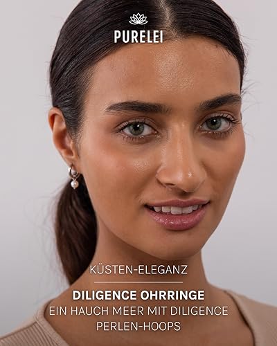 Purelei Diligence Ohrringe Damen – Edelstahl Creolen, Wasserfeste 10mm Damenohrringe, Hochwertiger langlebiger Schmuck für stilvolle Looks… – Ansicht 2