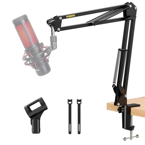 MAONO �}�C�N�X�^���h �}�C�N�A�[���y�����p�x�����\-�ω׏d1kg-�}�C�N�p�z���}�C�N�X�^���h�A�[�� 3/8"-5/8"�C���`�t�� �f�X�N�N�����v�t�� ���� ������ �n���M���O�� �܂��ݎ� �}�C�N�u�[���A�[�� �����A�z�M�A���^�A�J���I�P�K�p�ASM