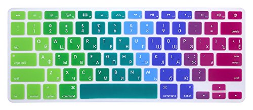 HRH VAVRL[{[hJo[XL MacBook Air 13 MacBook Pro 13/15/17 (RetinafBXvCڂ܂͔񓋍) & ÂiMac USA CAEgL[{[hveN^[ 13US-Russian-Da