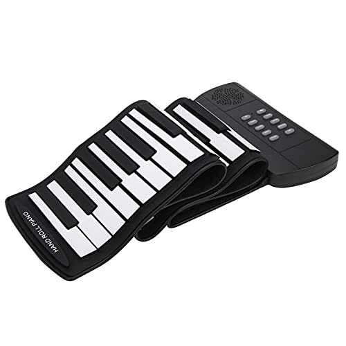 Tomantery Roll Up Piano, Fonction d’enregistrement Instrument de Musique électronique Hand Roll Piano Teaching Mode avec Port Casque pour Enfants pour la fête pour la Classe d’enseignement - Les Beatles, Paul McCartney, John Lennon, RIngo Starr, George Harrison Tomantery Roll Up Piano, Fonction d'enregistrement Instrument de Musique électronique Hand Roll Piano Teaching Mode avec Port Casque pour Enfants pour la fête pour la Classe d'enseignement – Image 8