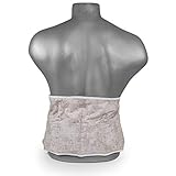 Coussin thermique à 7 compartiments réchauffée au four traditionnel, au micro-ondes, ou refroidi au réfrigérateur ou congélateur. Utilisation pour le dos, le ventre, les reins, les lombaires….