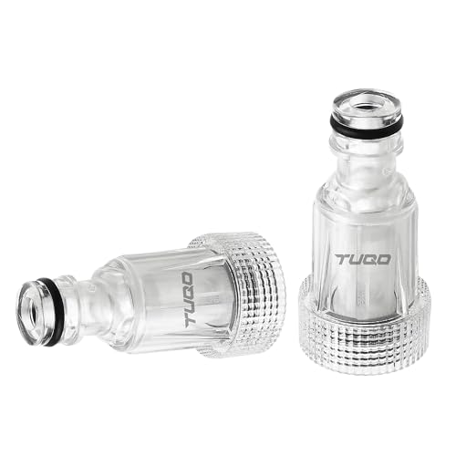 Image of TUQO 3 /4 inch Inlet Water Filter Nozzle (Pack of 2) | Universal Connector for High-Pressure Washers | Compatible with TUQO, Bosch, Karcher, JPT, Starq, Agaro & More | Durable & Leak-Proof - Model WF60