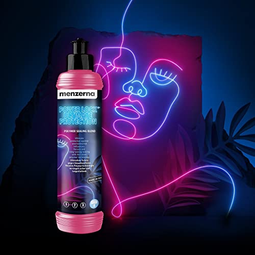 Menzerna Power Lock Ultimate Protection Lady Line 236Ml (8 Oz.) - Limited Edition, Polymer Sealant For All Automotive Clear Coats, Sealant Protection With Glossy Shine, Long Lasting, Car Wax Sealant #TOP1