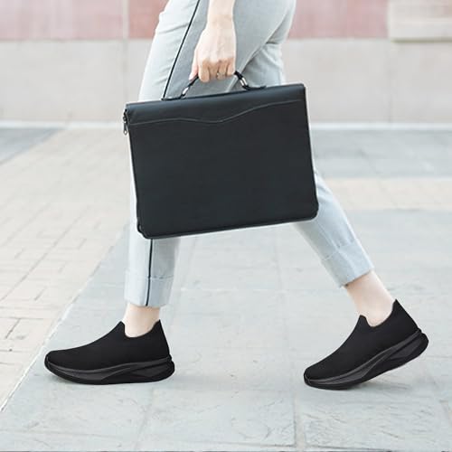 Women's Slip On Walking Shoes Comfortable Lightweight Breathable Socks Shoes Casual Mesh Tennis Gym Running Sneakers2