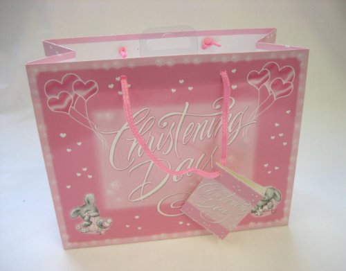 Pink Christening Day Gift Bag
