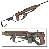 Größe: 90cm Deko Waffe M1A1 Karabiner Kal.30, USA 41, Paratrooper Kolben klappbar WWII