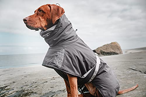 Hurtta Extreme Warmer, Dog Winter Jacket, Granite, 18 In #TOP7