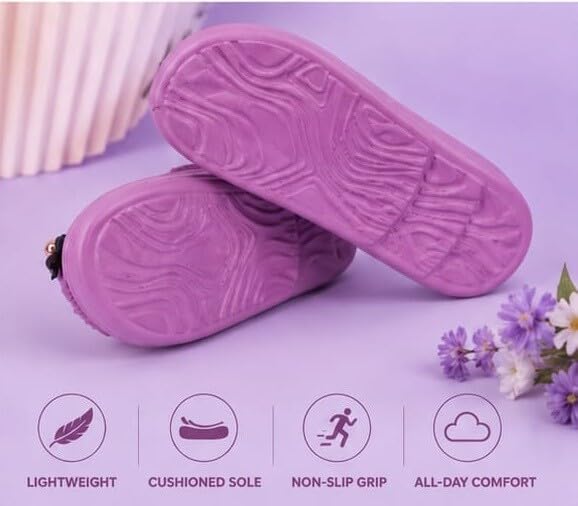 Image of Women's Stylish Casual Slippers | Comfortable Slip-On Sandals | Trendy Daily Wear Footwear and Lightweight