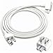 Replacement US Plug Power Extension Cord Cable Compatible for Apple Mac iBook MacBook Pro 45W, 60W, 85W MagSafe 1 MagSafe 2 Models Power Supply (Extension Cord Cable New)