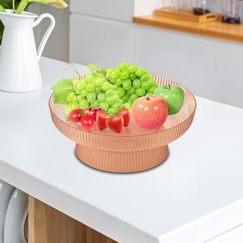 Cestas organizadoras para fruteros Qectial con base elevada naranja 8