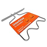 ✅Technischen Daten: Breite: 345mm, Tiefe bis Flansch: 430mm, Flansch Breite: 375mm, Flansch Höhe: 21mm, Werte: 1150 W, 230 V