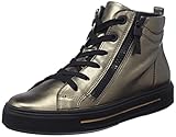 Obermaterial: Leder ARA Damen Courtyard Mid-cut Sneaker, TAIGA, 38.5 EU Weit