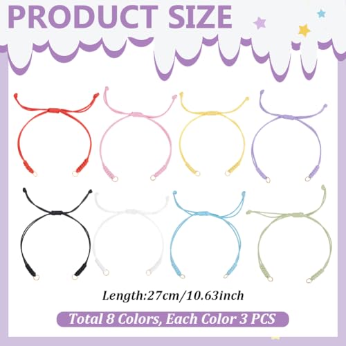 Fabrication de bijoux avec bracelets en corde polyester cirée et perles - 3
