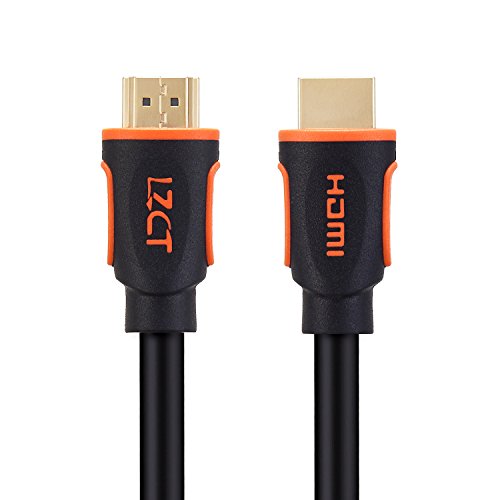 Lzct 4K Hdmi 2.0 Cable 125Ft Unidirectional High-Speed Hdmi Cord V2.0 With Built-In Signal Booster Support 3D Uhd 2160P Hdr 1080P With Ethernet And Arc(Length From 3' To 125') Dual Color Mould #TOP1
