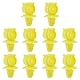 10 Stück Motorhauben-Stützstangen-Clips Ersatz 795059 Kompatibel mit Citroen Berlingo C3 C4 Kompatibel mit Peugeot 207 208 3008 301 308 Motorhaubenhalter-Clips