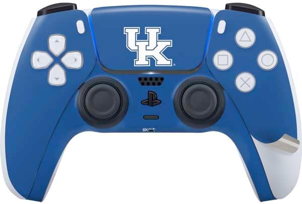 Skinit Decal Gaming Skin Compatible with PS5 Pro Bundle - Officially Licensed University of Kentucky UK on Blue Design