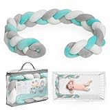 Interbaby - Trenza Cuna Bebe | Chichonera Cuna Antivuelco, 150cm | Protector...