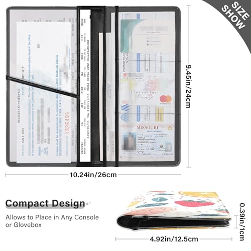 Organizador De Documentos Para Auto Compacto miniatura 3